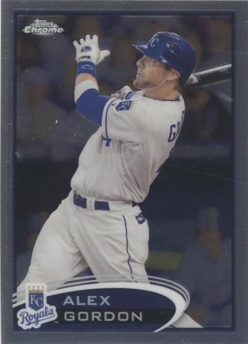 2012 Topps Chrome - Alex Gordon #45