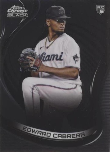 2022 Topps Chrome Black - Edward Cabrera #54