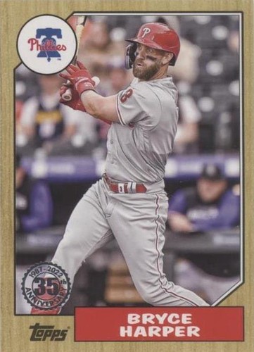 2022 Topps Update Series - Bryce Harper #87TBU-45