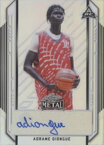 2021-22 Leaf Metal - Adrame Diongue #BA-AD1