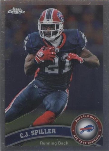 2011 Topps Chrome C.J. Spiller #96