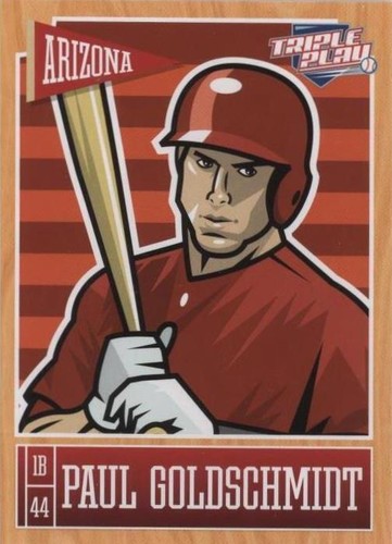 2013 Panini Triple Play - Paul Goldschmidt #3