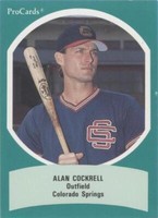 1990 ProCards Triple A All-Star Game - Alan Cockrell #AAA 50