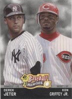 2006 SP Authentic - Derek Jeter Ken Griffey Jr #SPAH-50