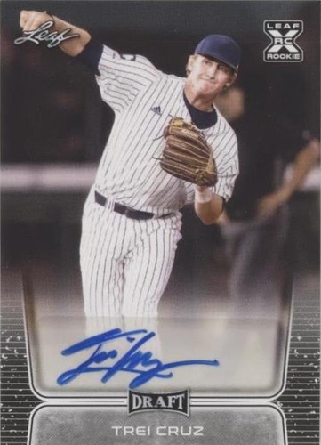 2020 Leaf Draft - Trei Cruz #BA-TC1