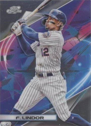 2022 Topps Cosmic Chrome - Francisco Lindor #55