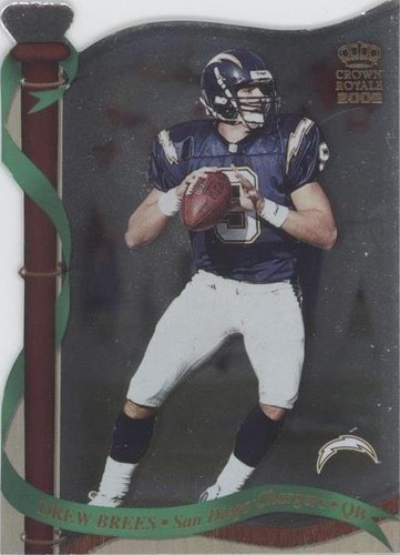 2002 Pacific Crown Royale Drew Brees #117