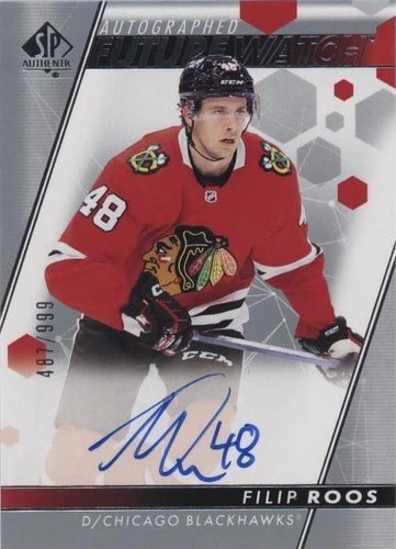 2022-23 SP Authentic - Filip Roos #167