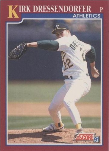 1991 Score Rookie & Traded - Kirk Dressendorfer #97T