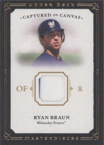 2008 Upper Deck Masterpieces - Ryan Braun #CC-RB