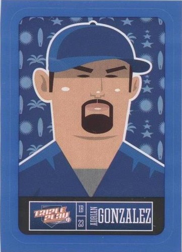 2013 Panini Triple Play - Adrian Gonzalez #7