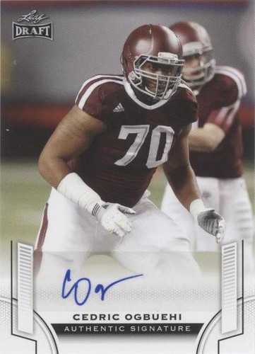 2015 Leaf Draft Cedric Ogbuehi #BA-CO1