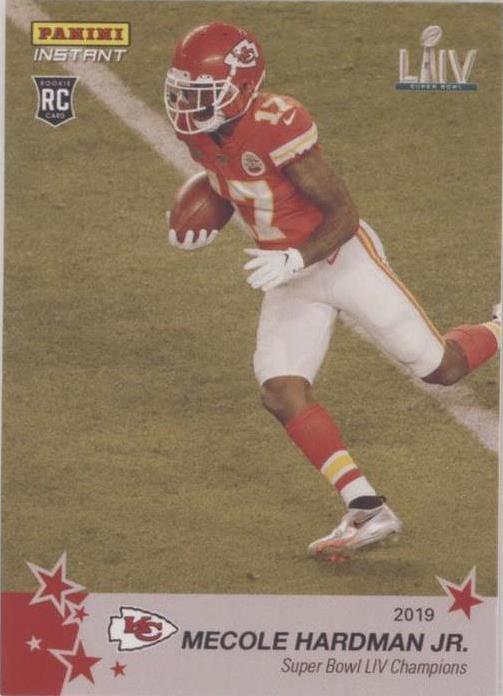 2020 Panini Instant Chiefs Super Bowl Mecole Hardman Jr. #27