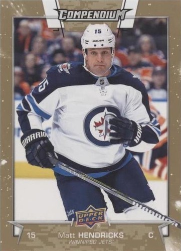 2017-18 Upper Deck Compendium - Matt Hendricks #823