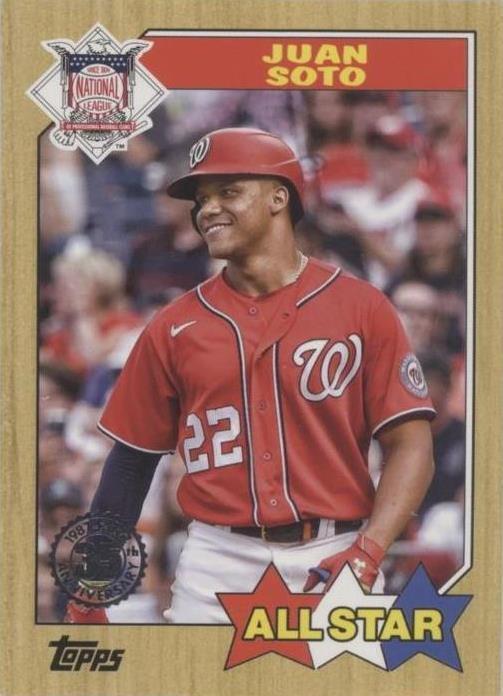 2022 Topps Series 2 - Juan Soto #87AS-13