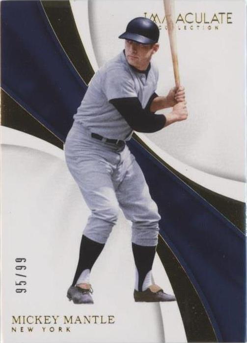 2017 Panini Immaculate Collection - Mickey Mantle #7