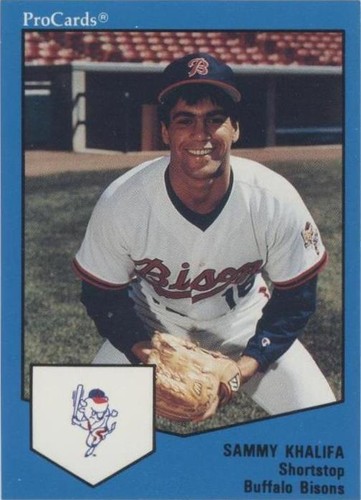 1989 ProCards Minor League Team Sets - Sam Khalifa #1667