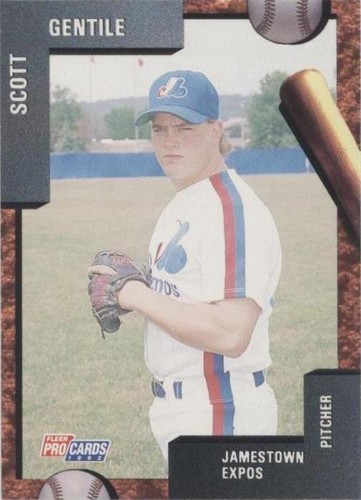 1992 Fleer ProCards Minor League - Scott Gentile #1495