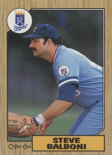 1987 O-Pee-Chee - Steve Balboni #240