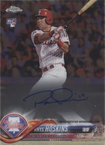 2018 Topps Chrome - Rhys Hoskins #RA-RH