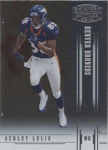 2005 Donruss Gridiron Gear Ashley Lelie #9