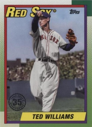 応援グッズ Boston Red Sox Ted Williams 1990 MLB mens-ted-williams-navy-boston-