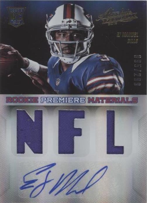 2013 Panini Absolute EJ Manuel #209