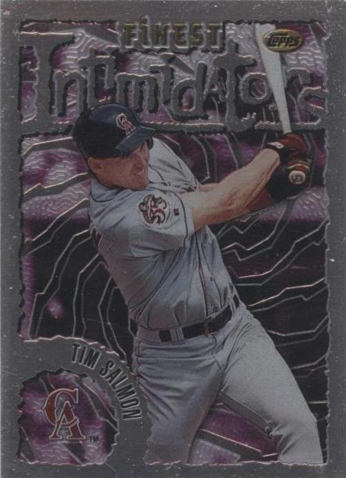 1996 Topps Finest - Tim Salmon #22