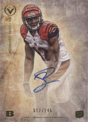 2012 Topps Valor Mohamed Sanu #LA-MS