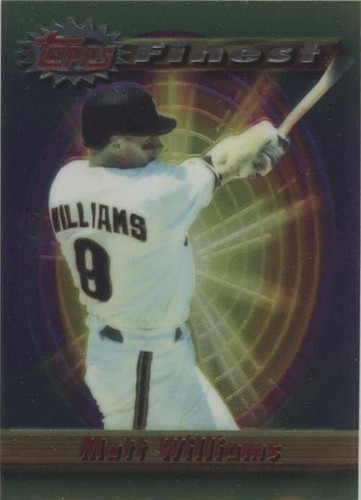 1994 Topps Finest - Matt Williams #214
