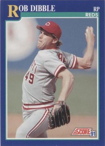 1991 Score - Rob Dibble #17