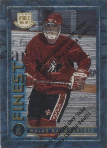 1994-95 Topps Finest - Nolan Baumgartner #148