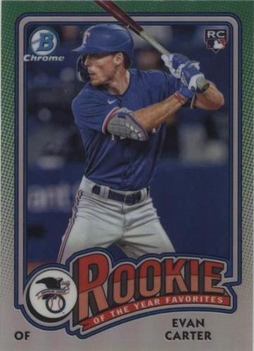 2024 Bowman - Evan Carter #ROY-12