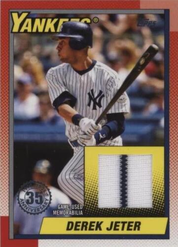 2021 Topps Series 1 70th Anniversary Patch Card Derek Jeter