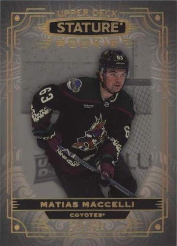 2022-23 Upper Deck Stature - Matias Maccelli #114