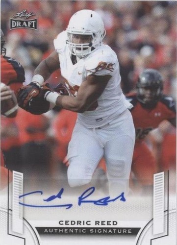 2015 Leaf Draft Cedric Reed #BA-CR1