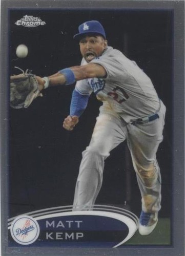 2012 Topps Chrome - Matt Kemp #120