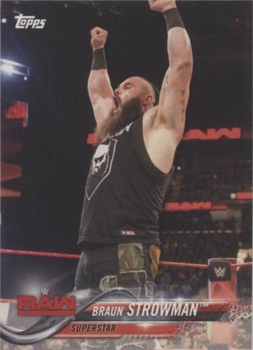 2018 Topps WWE Then Now Forever - Braun Strowman #113