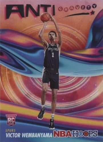 2023-24 Panini NBA Hoops #298 VICTOR WEMBANYAMA Blue 2023-24 Panini NBA Hoops #298 VICTOR WEMBANYAMA Blue