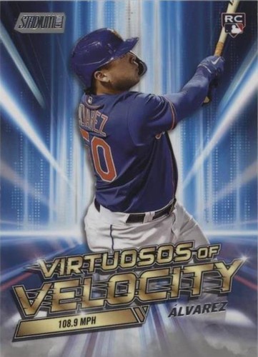 2023 Topps Stadium Club - Francisco Alvarez #VV-10