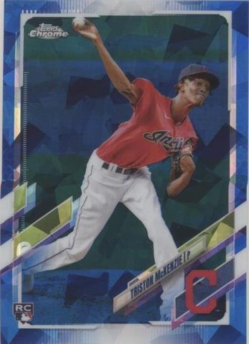 2021 Topps Chrome Sapphire Edition - Triston McKenzie #319