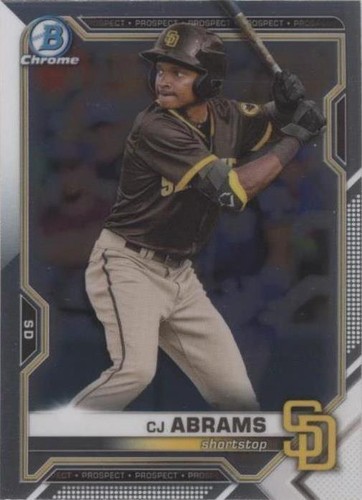 2021 Bowman Draft - C.J. Abrams #BDC-76
