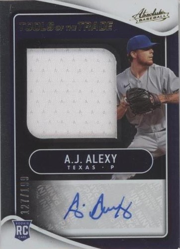 2022 Panini Absolute - A.J. Alexy #TTJS-AA