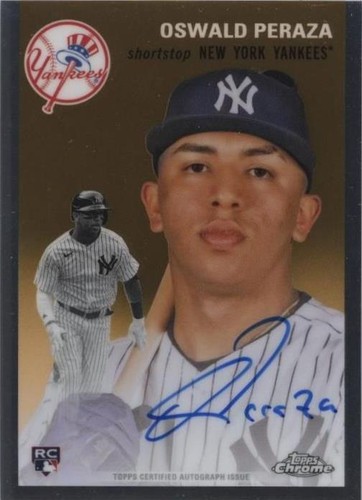 2023 Topps Chrome Platinum Anniversary - Oswald Peraza #CPA-OP
