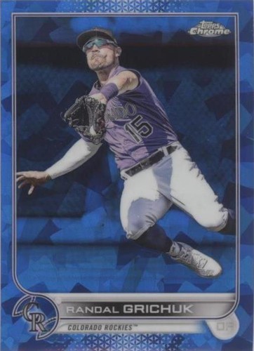 2022 Topps Chrome Update Series Sapphire Edition - Randal Grichuk #US27