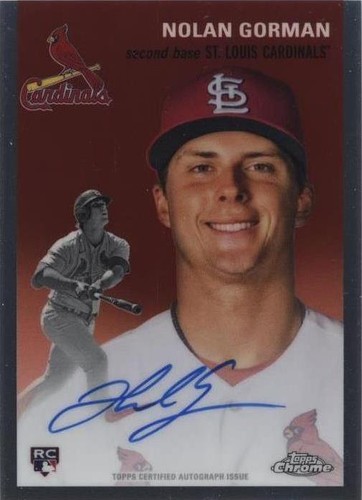 2023 Topps Chrome Platinum Anniversary - Nolan Gorman #CPA-NG