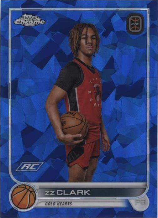 2022-23 Topps Chrome OTE Overtime Elite Sapphire Edition - ZZ Clark #70