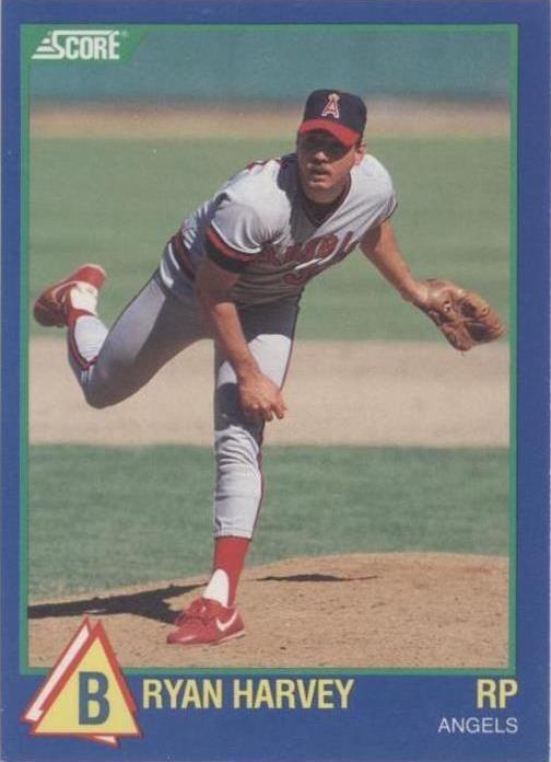 1989 Score 100 Hottest Rookies - Bryan Harvey #92