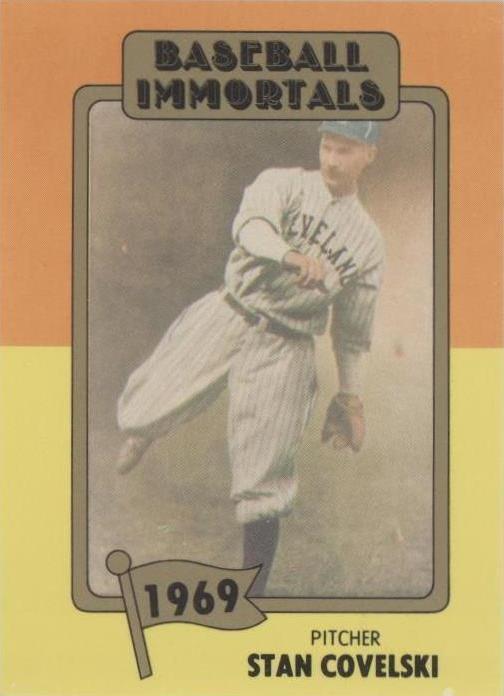 1980-84 SSPC Baseball Immortals 1st Printing - Stan Coveleski #112