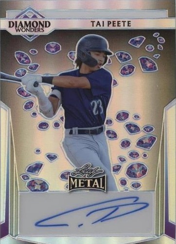 2023 Leaf Metal - Tai Peete #DW-TP1